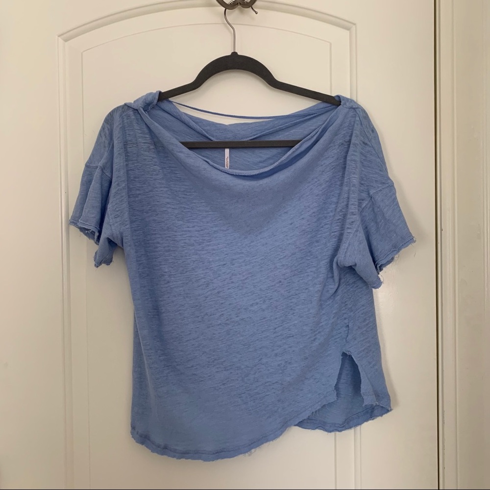 Blue Free People Top